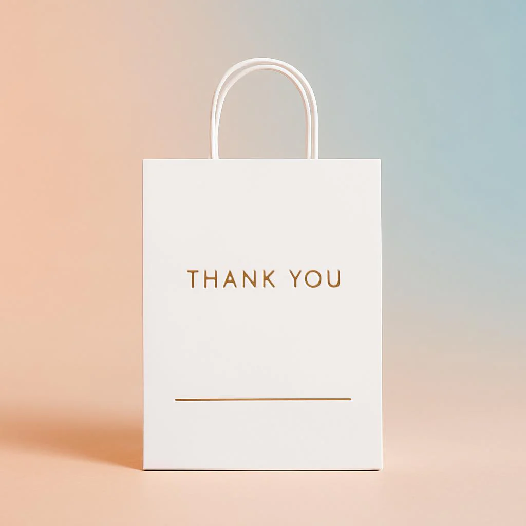 Non Laminated Bags with paper handle - Image 3