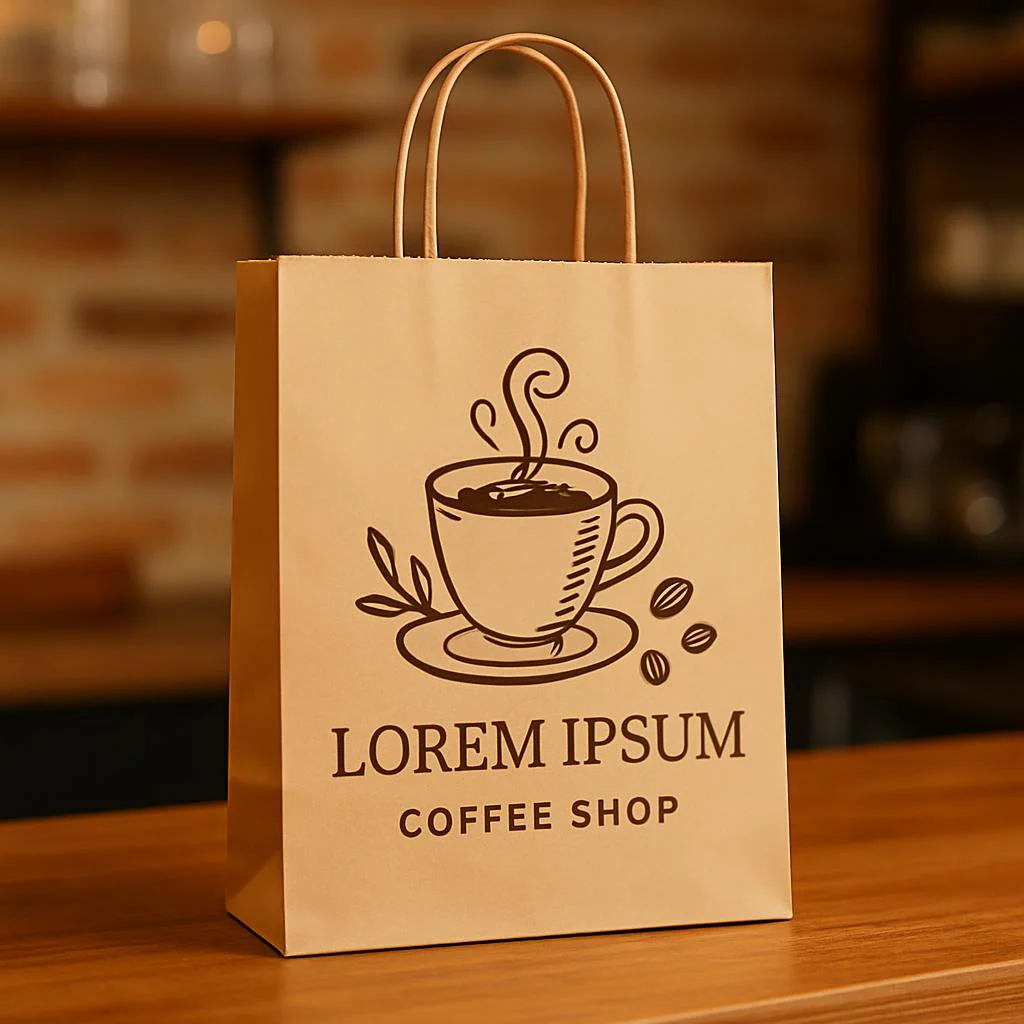 Non Laminated Bags with paper handle - Image 4